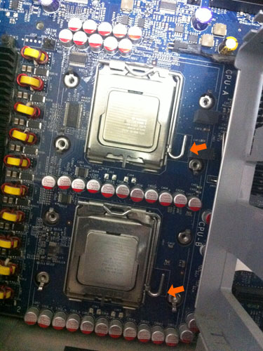 Mac】初代Mac Pro CPUアップグレード(Quad core → 8core Mac】初代Mac Pro CPUアップグレード(Quad core → 8core